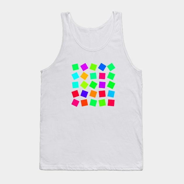 Collection 5, a full on colour explosion Tank Top by Lucy J